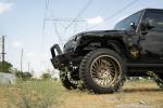 Jeep Wrangler Ultimate Black on Forgiato Wheels (Ventoso-T) 2017 года